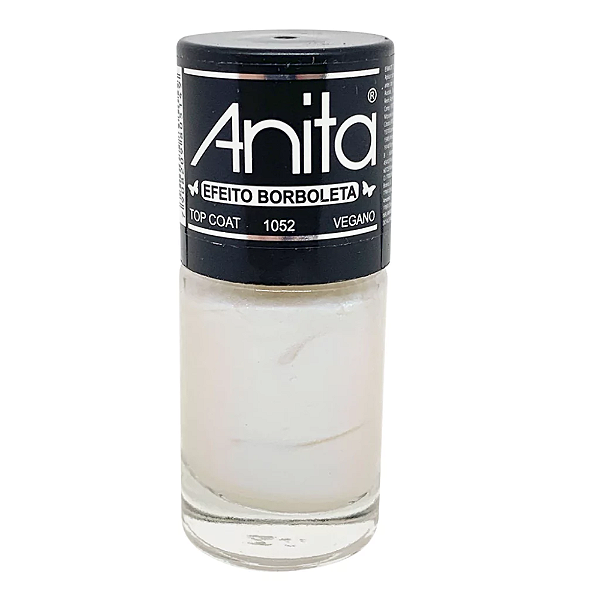 Esmalte Anita Top Coat Efeito Borboleta